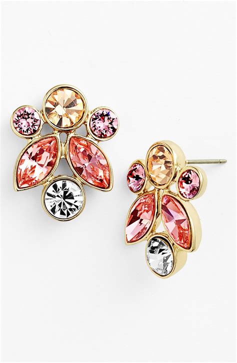 givenchy earrings coral|givenchy earrings.